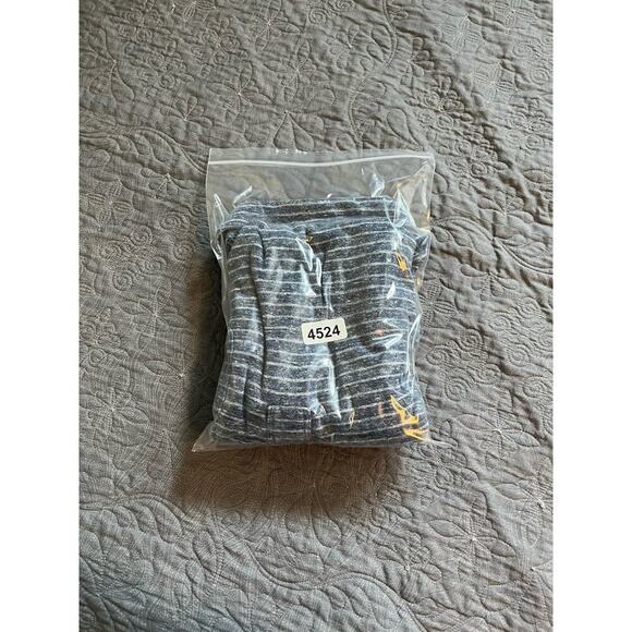 Faherty blue striped cotton polo long sleeve men’s large - Picture 8 of 8